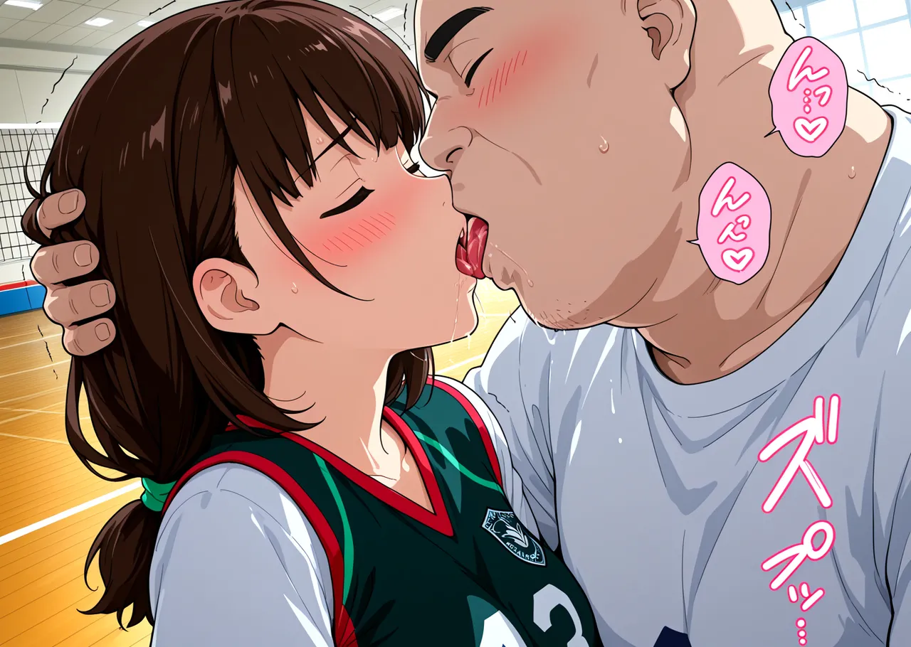 中し性活指導調教女バレー部は初めて触られたセクハラ教師に - Image 15