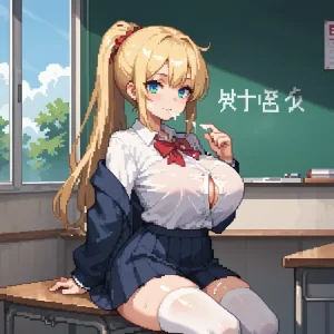 私立ドット絵学園 - Page 156