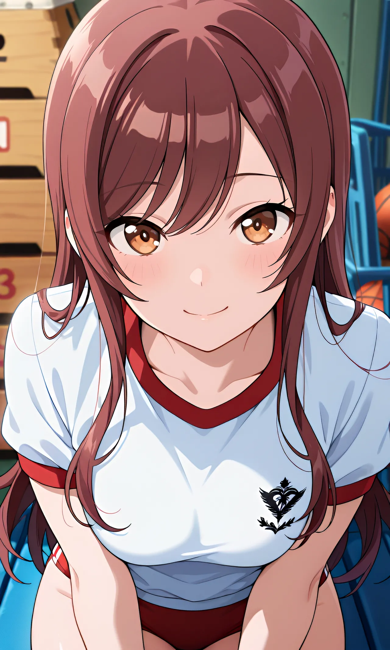 大崎甘奈ちゃんのブルマでふたりエッチ - Image 2