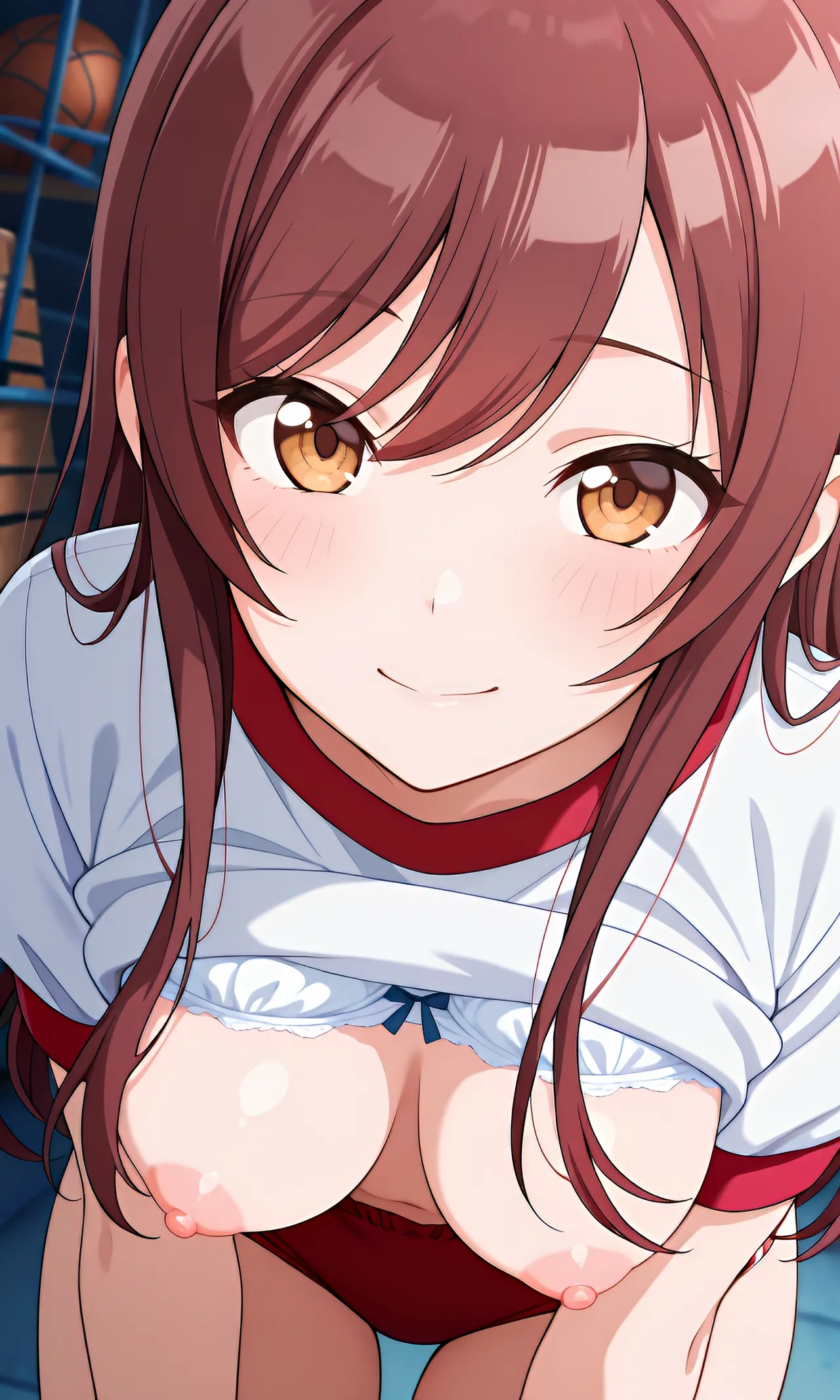 大崎甘奈ちゃんのブルマでふたりエッチ - Image 35