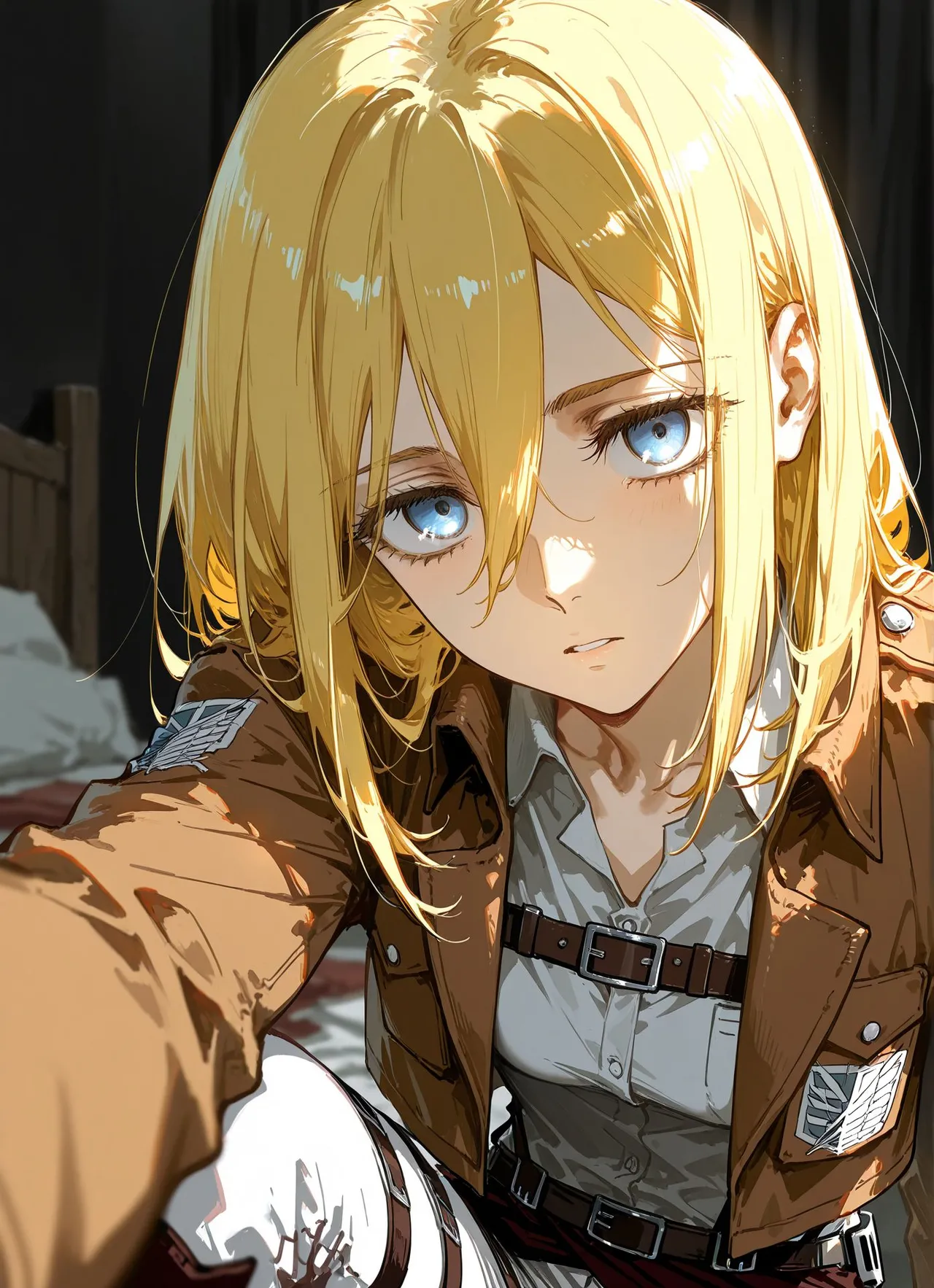 クリスタレンズがオナニーしているところを見られた - Image 2