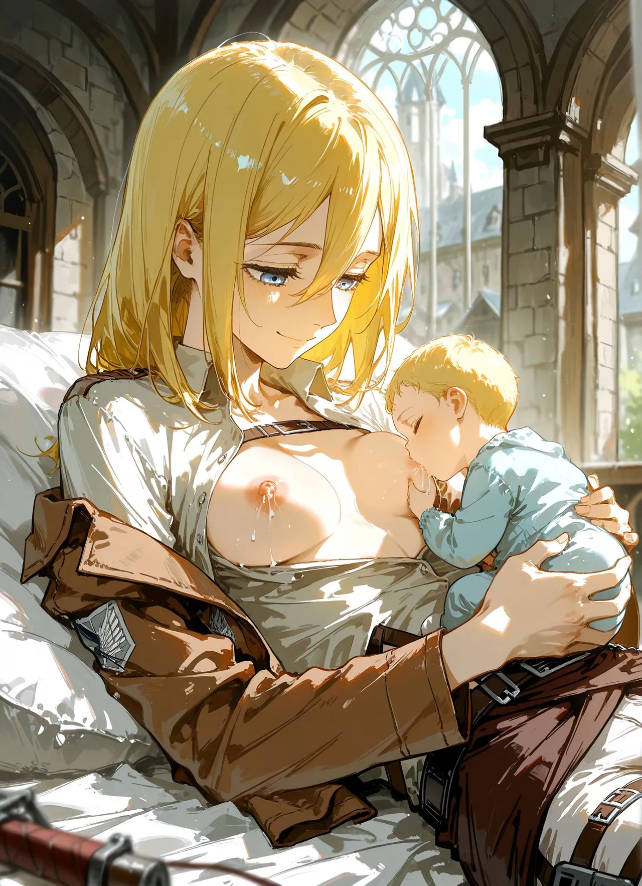 クリスタレンズがオナニーしているところを見られた - Image 88