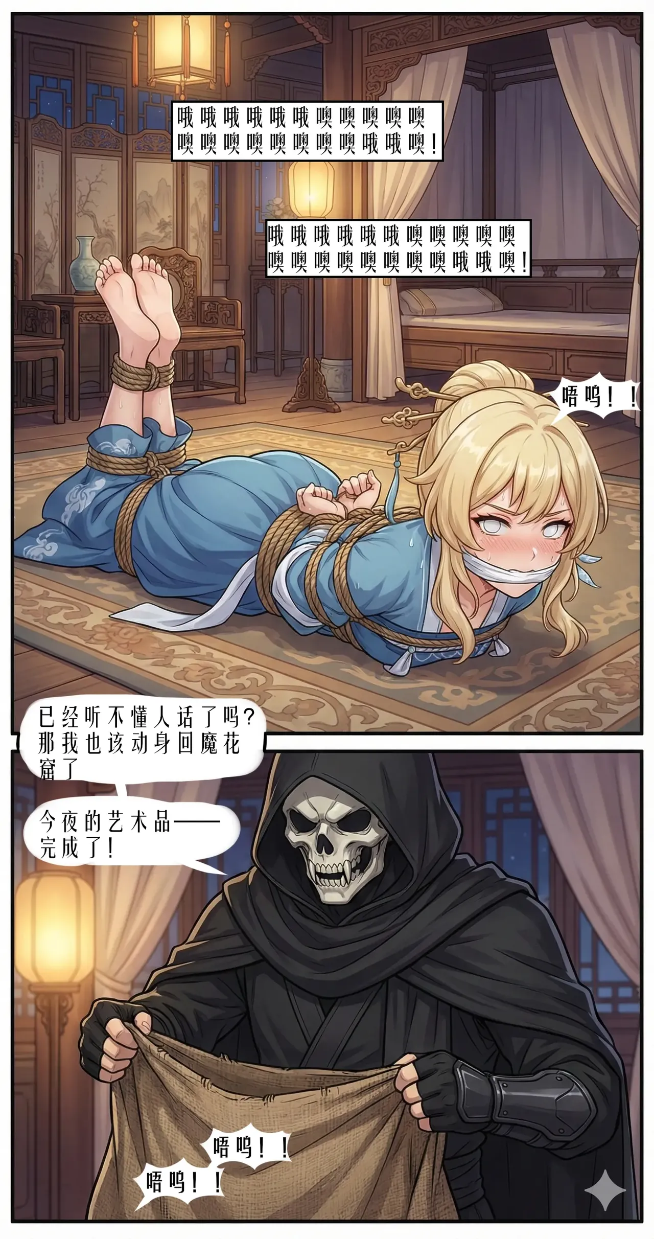 夜阑花影千绳戏恋足 - Image 20