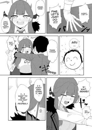 gallium wear Masami Atabe Rikuhachima Shachou to Himitsu no Keiyaku - secret contract Blue Archive Digital English - Page 5