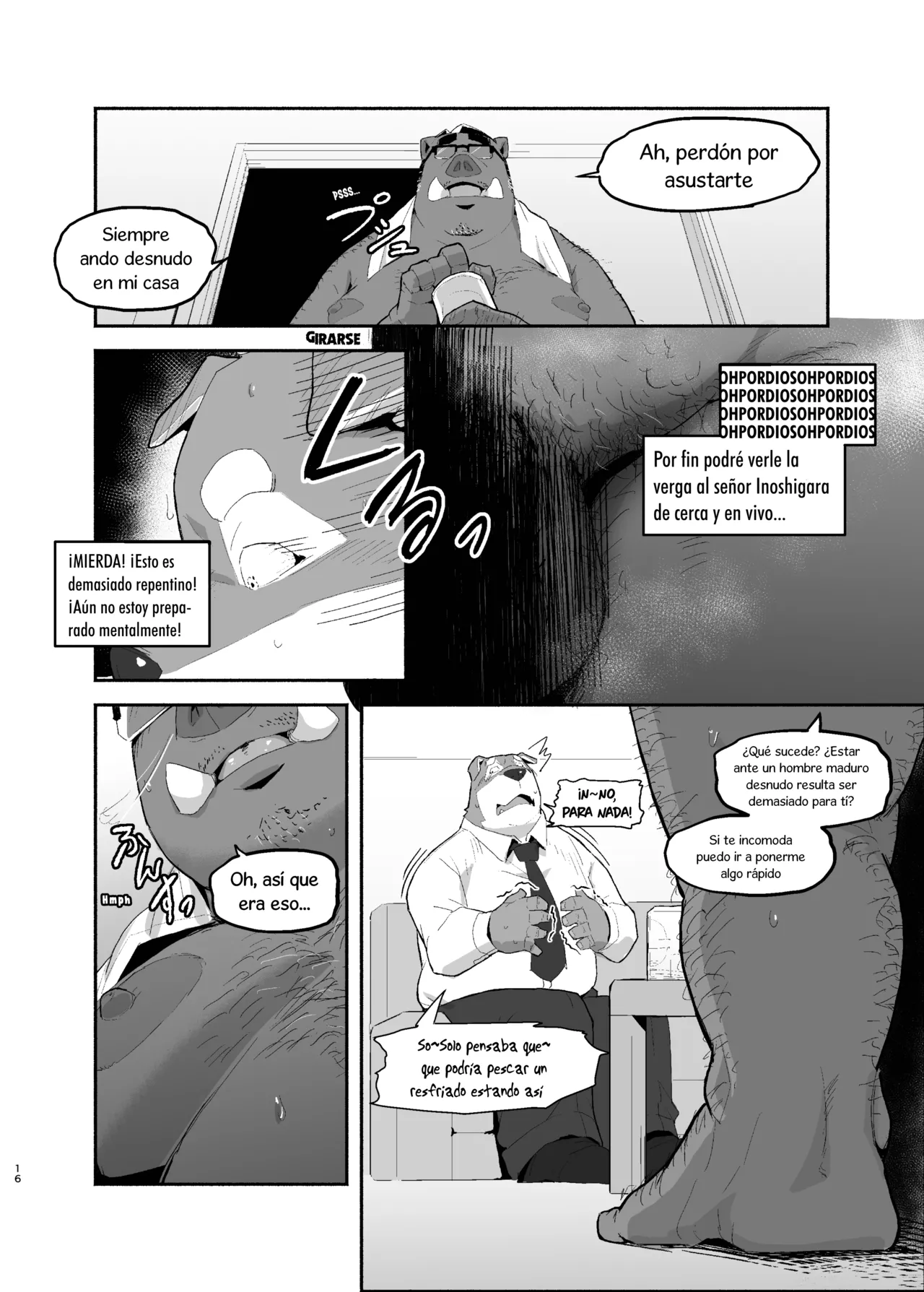 Gattan Gottan Gatta Quiero Verle Sus Partes a mi Apestoso Jefe Jabalí Maduro Español Digital - Image 14