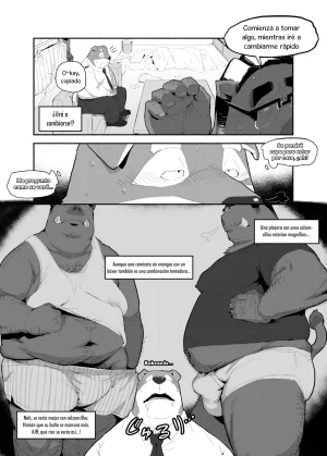 Gattan Gottan Gatta Quiero Verle Sus Partes a mi Apestoso Jefe Jabalí Maduro Español Digital - Page 12