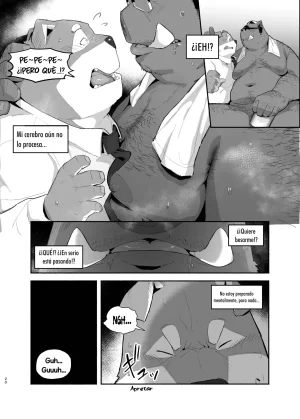 Gattan Gottan Gatta Quiero Verle Sus Partes a mi Apestoso Jefe Jabalí Maduro Español Digital - Page 18