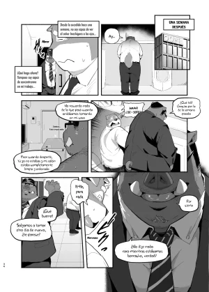 Gattan Gottan Gatta Quiero Verle Sus Partes a mi Apestoso Jefe Jabalí Maduro Español Digital - Page 32