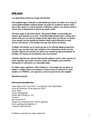 Gattan Gottan Gatta Quiero Verle Sus Partes a mi Apestoso Jefe Jabalí Maduro Español Digital - Page 34