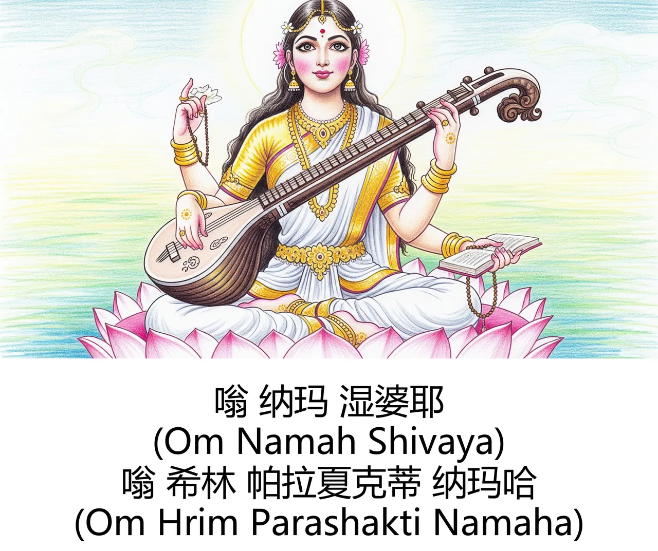 -Gen Divine Visions Hindu Goddesses Collection Durga, Saraswati, Kaliand Shivas Great Illusion Art - Image 10