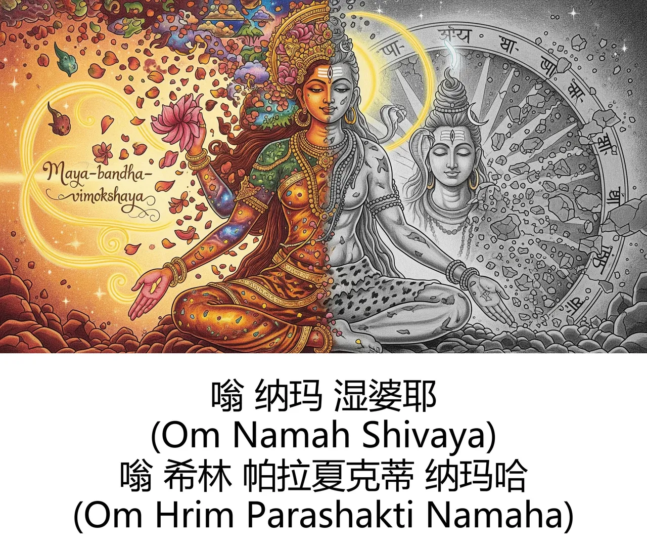 -Gen Divine Visions Hindu Goddesses Collection Durga, Saraswati, Kaliand Shivas Great Illusion Art - Image 101