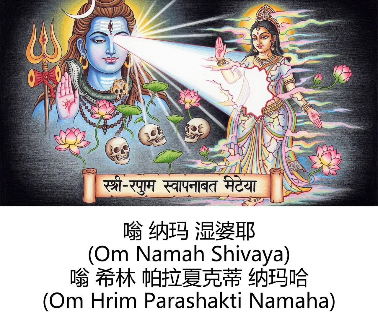 -Gen Divine Visions Hindu Goddesses Collection Durga, Saraswati, Kaliand Shivas Great Illusion Art - Image 106