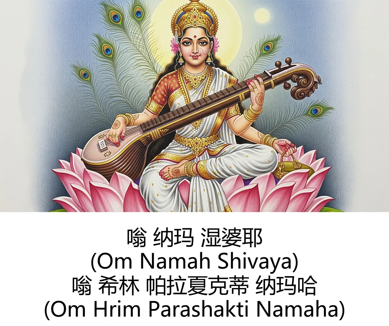 -Gen Divine Visions Hindu Goddesses Collection Durga, Saraswati, Kaliand Shivas Great Illusion Art - Image 12