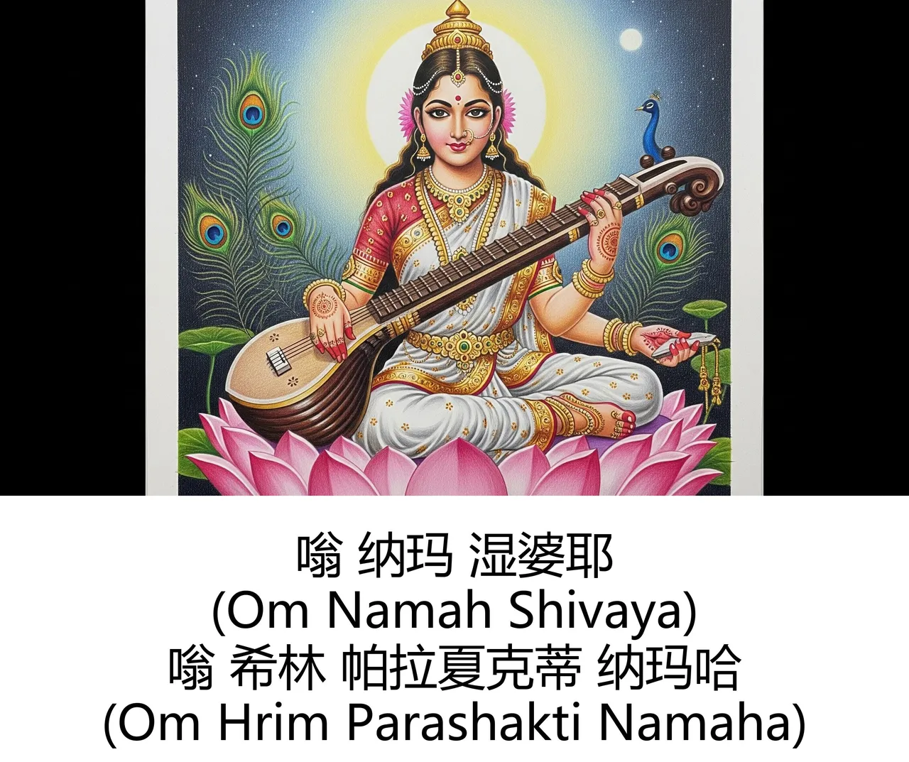 -Gen Divine Visions Hindu Goddesses Collection Durga, Saraswati, Kaliand Shivas Great Illusion Art - Image 15