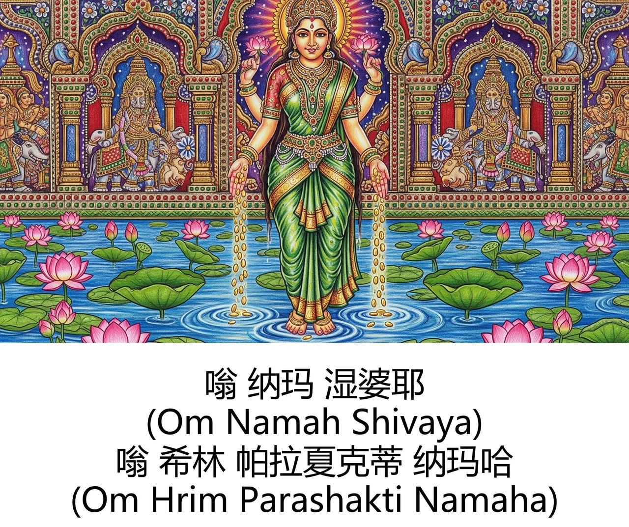 -Gen Divine Visions Hindu Goddesses Collection Durga, Saraswati, Kaliand Shivas Great Illusion Art - Image 17