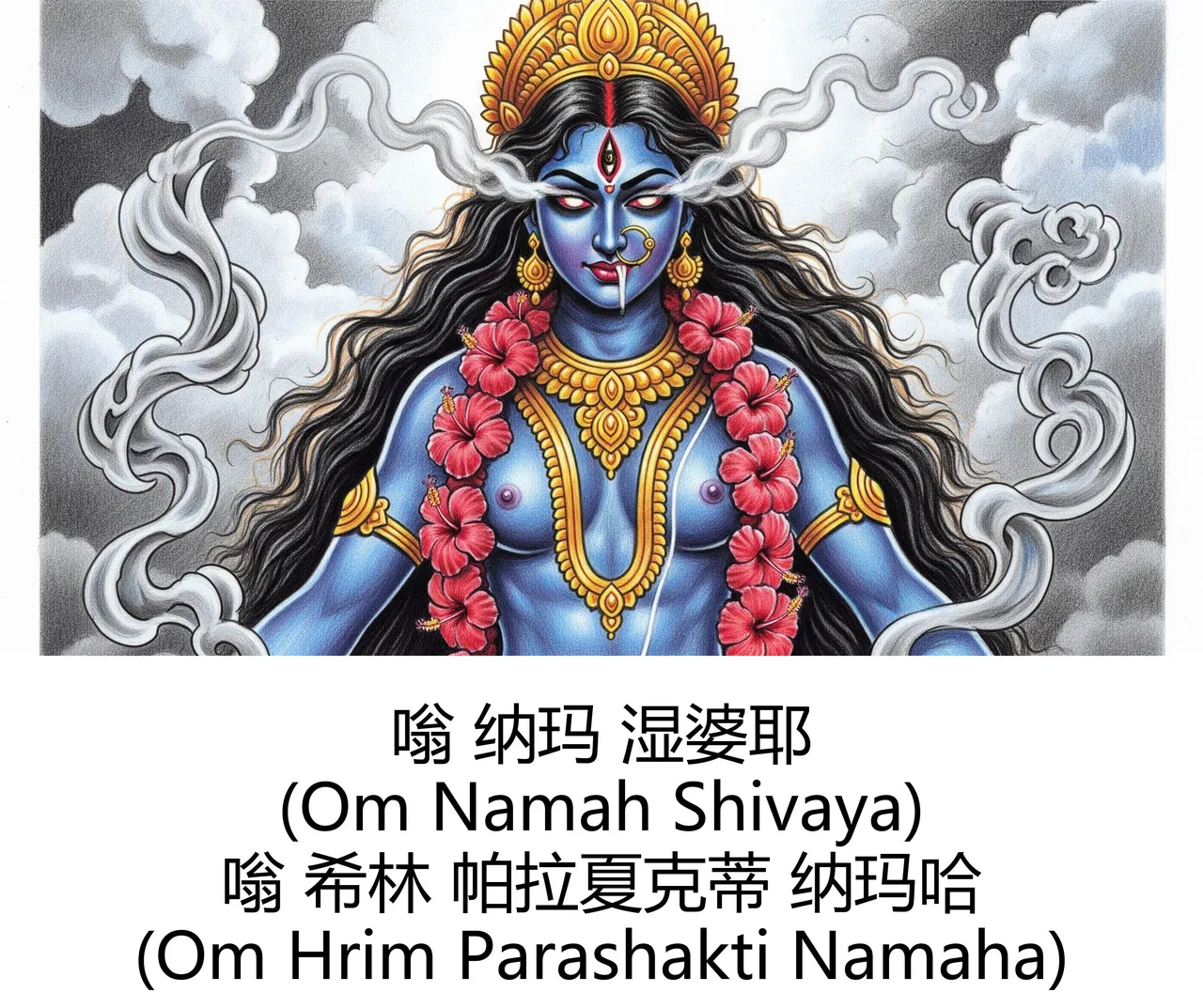 -Gen Divine Visions Hindu Goddesses Collection Durga, Saraswati, Kaliand Shivas Great Illusion Art - Image 18