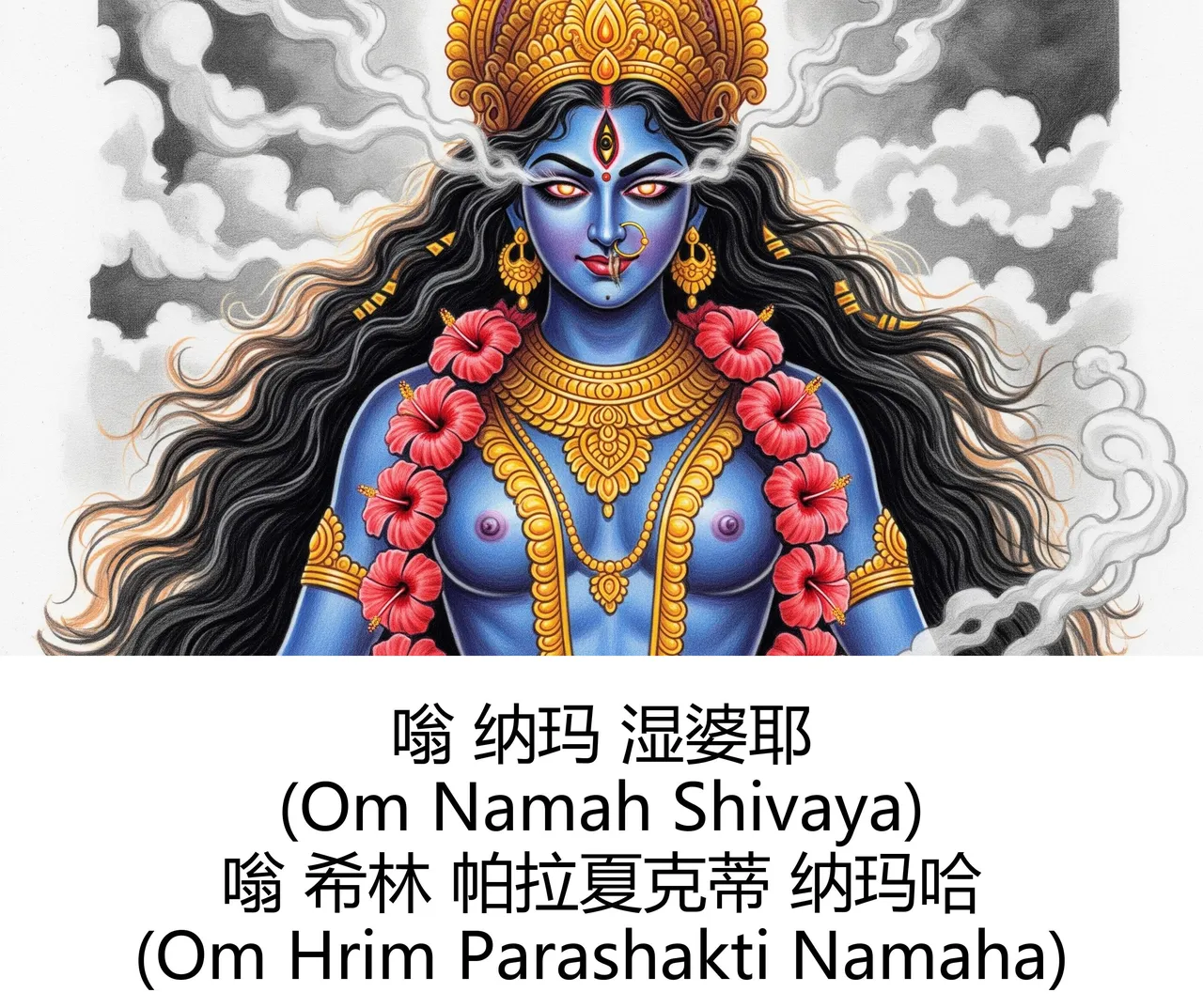 -Gen Divine Visions Hindu Goddesses Collection Durga, Saraswati, Kaliand Shivas Great Illusion Art - Image 20