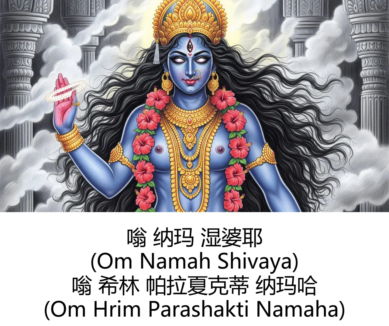 -Gen Divine Visions Hindu Goddesses Collection Durga, Saraswati, Kaliand Shivas Great Illusion Art - Image 21