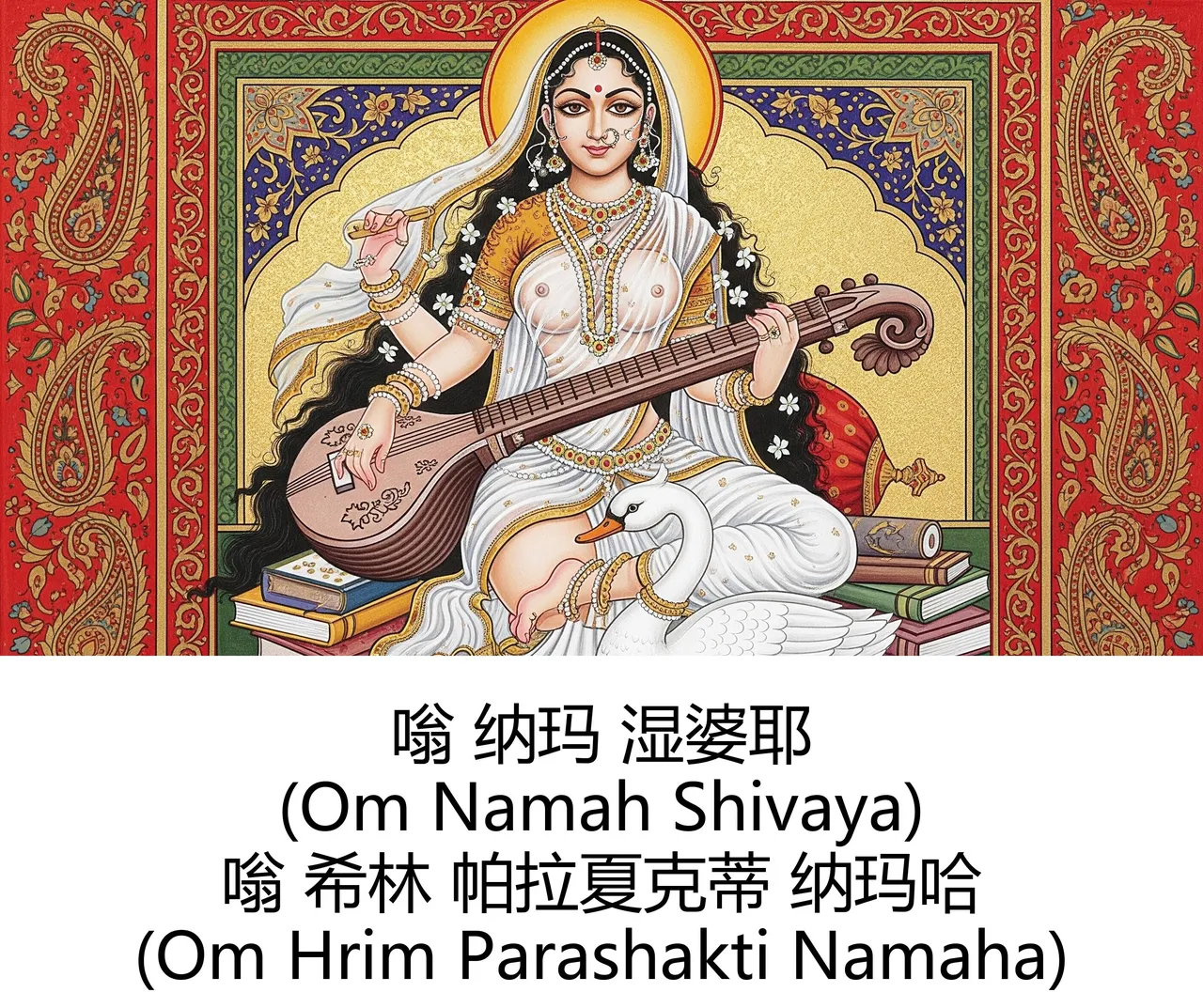 -Gen Divine Visions Hindu Goddesses Collection Durga, Saraswati, Kaliand Shivas Great Illusion Art - Image 24