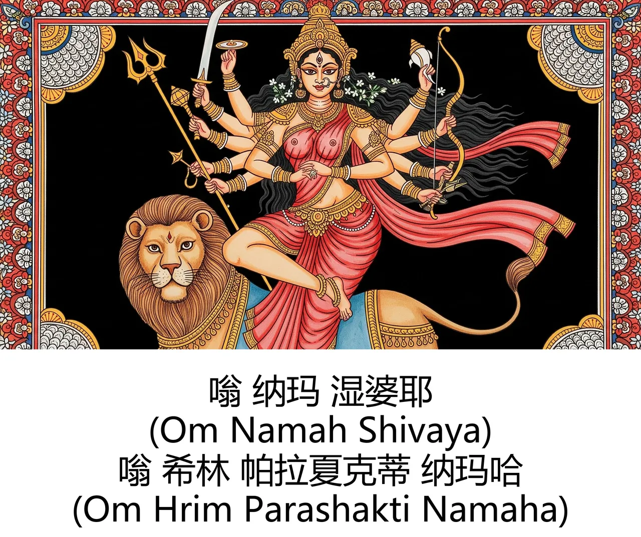 -Gen Divine Visions Hindu Goddesses Collection Durga, Saraswati, Kaliand Shivas Great Illusion Art - Image 27