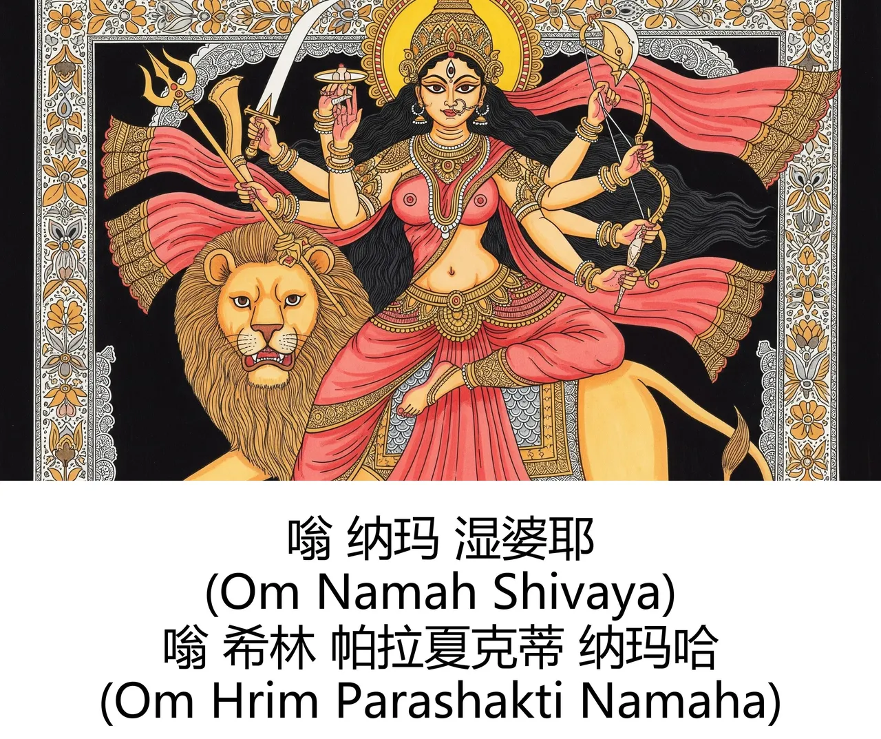 -Gen Divine Visions Hindu Goddesses Collection Durga, Saraswati, Kaliand Shivas Great Illusion Art - Image 29