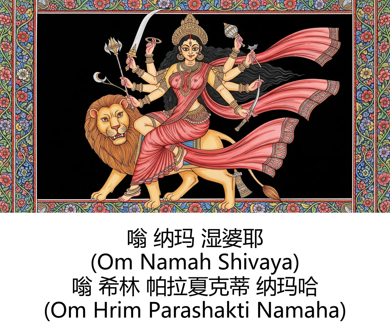 -Gen Divine Visions Hindu Goddesses Collection Durga, Saraswati, Kaliand Shivas Great Illusion Art - Image 30