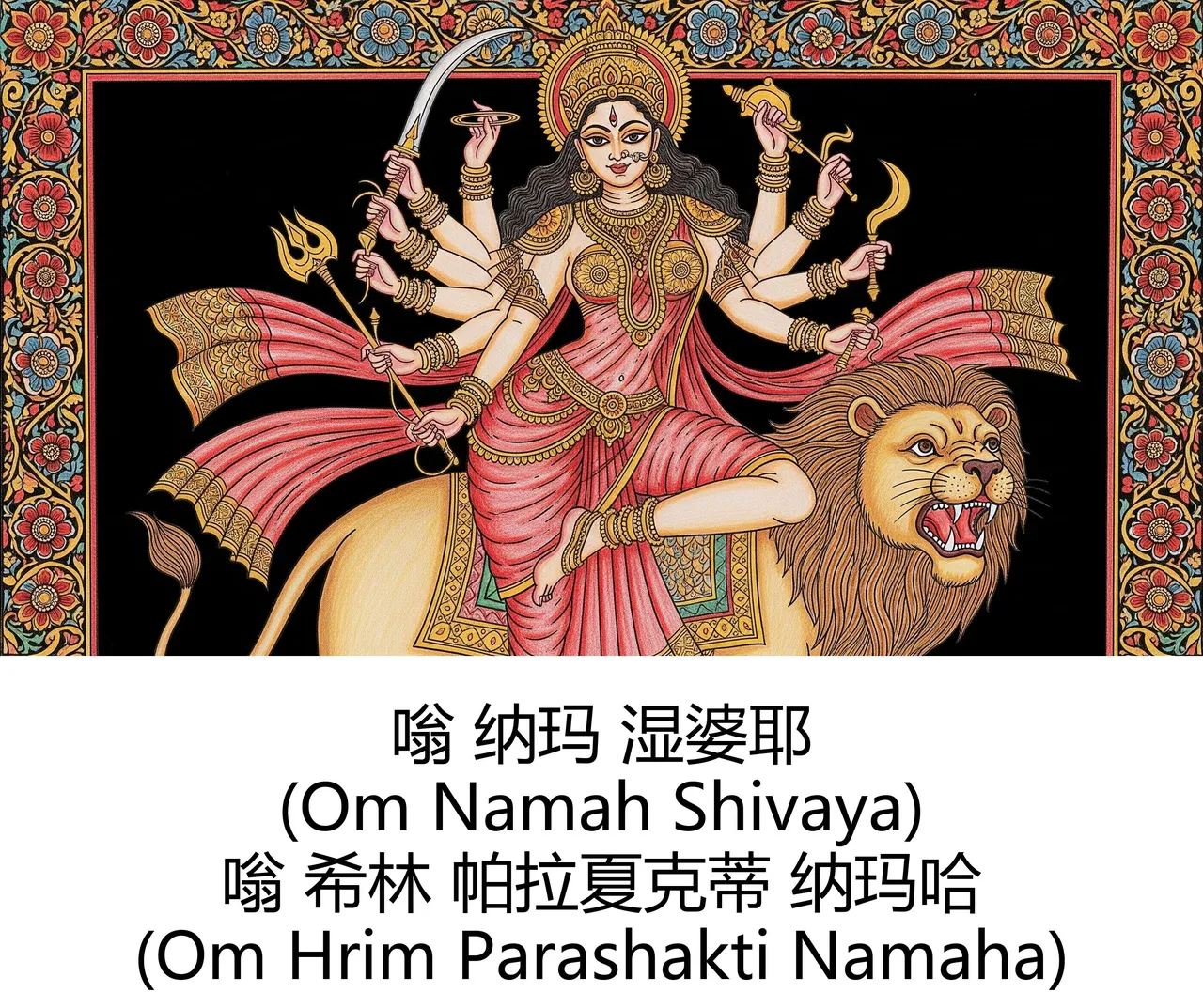 -Gen Divine Visions Hindu Goddesses Collection Durga, Saraswati, Kaliand Shivas Great Illusion Art - Image 31