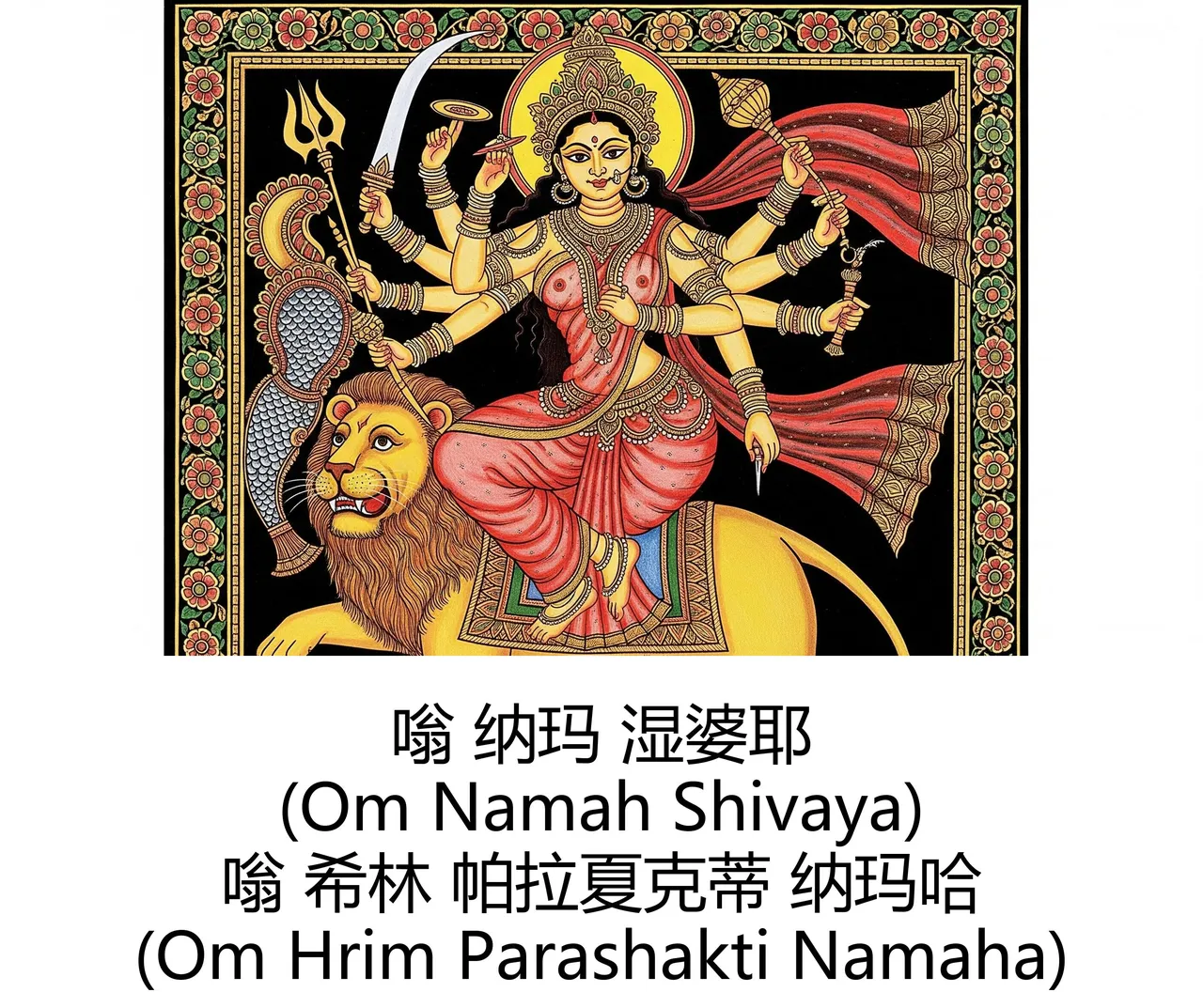 -Gen Divine Visions Hindu Goddesses Collection Durga, Saraswati, Kaliand Shivas Great Illusion Art - Image 33