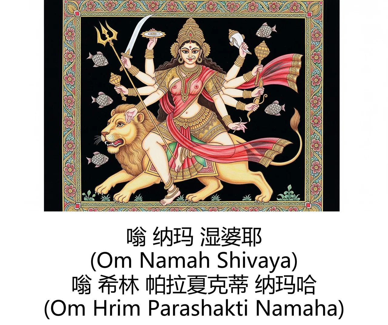 -Gen Divine Visions Hindu Goddesses Collection Durga, Saraswati, Kaliand Shivas Great Illusion Art - Image 34