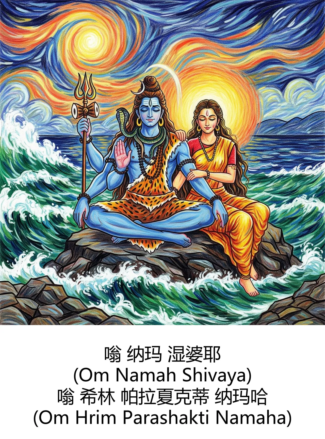 -Gen Divine Visions Hindu Goddesses Collection Durga, Saraswati, Kaliand Shivas Great Illusion Art - Image 43