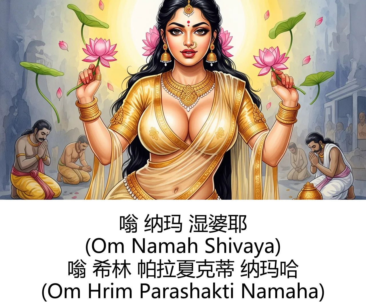 -Gen Divine Visions Hindu Goddesses Collection Durga, Saraswati, Kaliand Shivas Great Illusion Art - Image 53