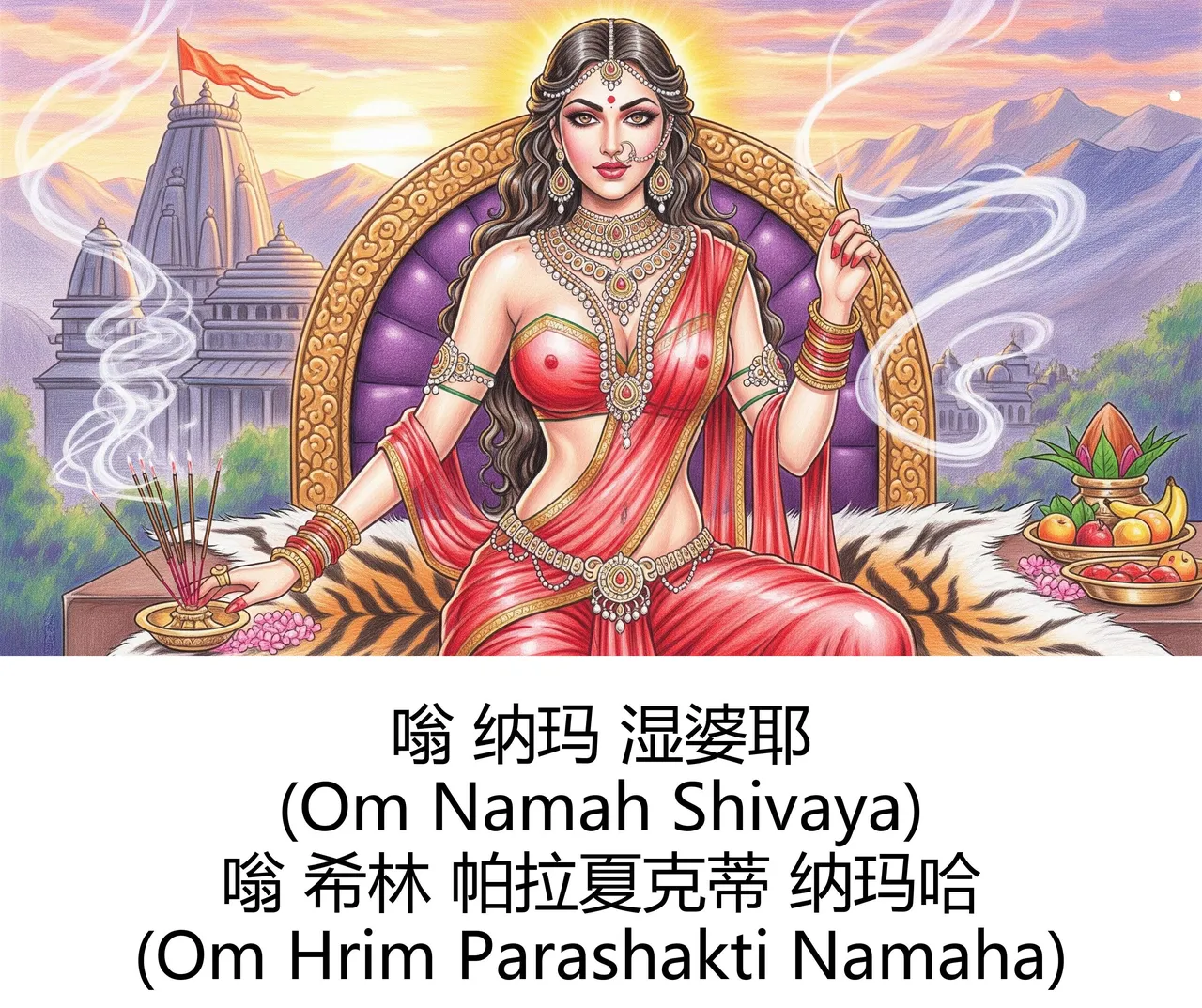 -Gen Divine Visions Hindu Goddesses Collection Durga, Saraswati, Kaliand Shivas Great Illusion Art - Image 55