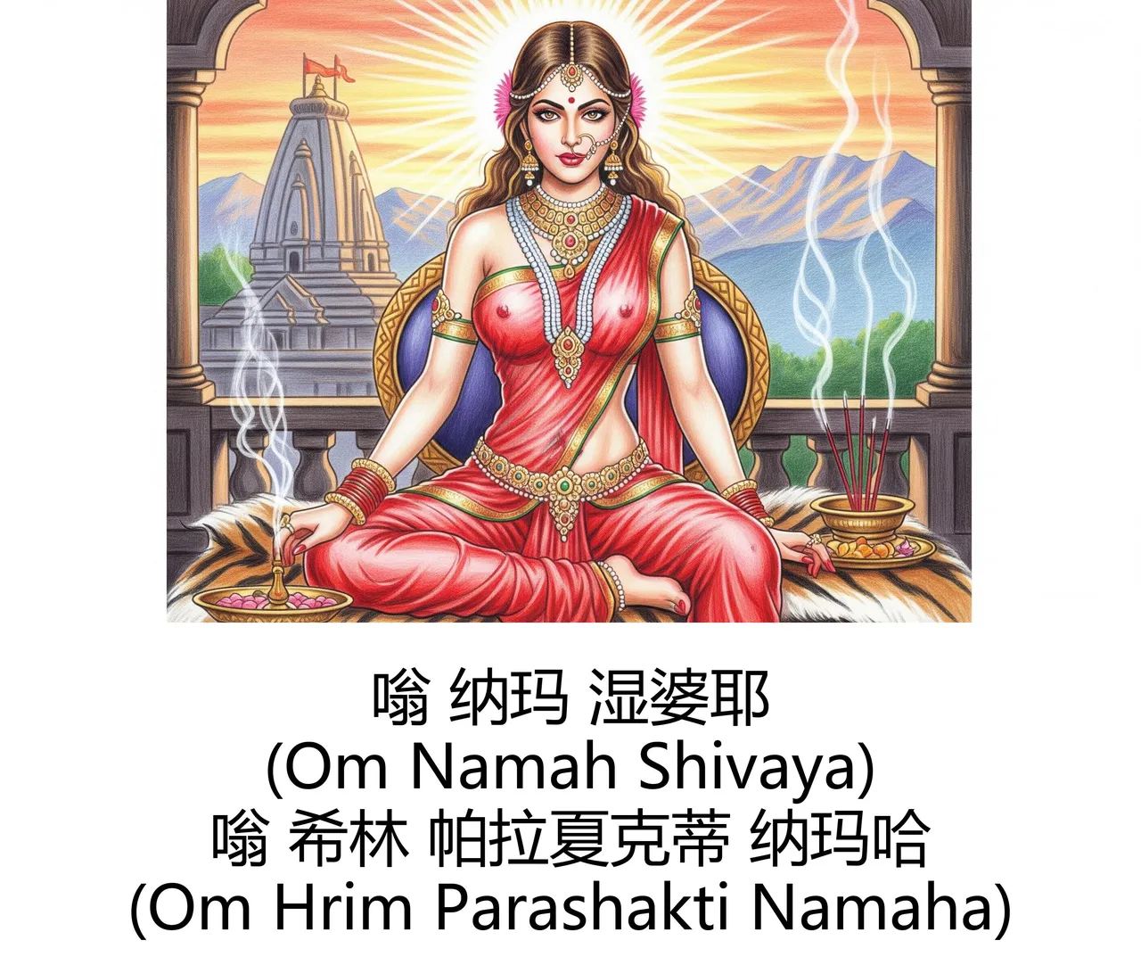 -Gen Divine Visions Hindu Goddesses Collection Durga, Saraswati, Kaliand Shivas Great Illusion Art - Image 57