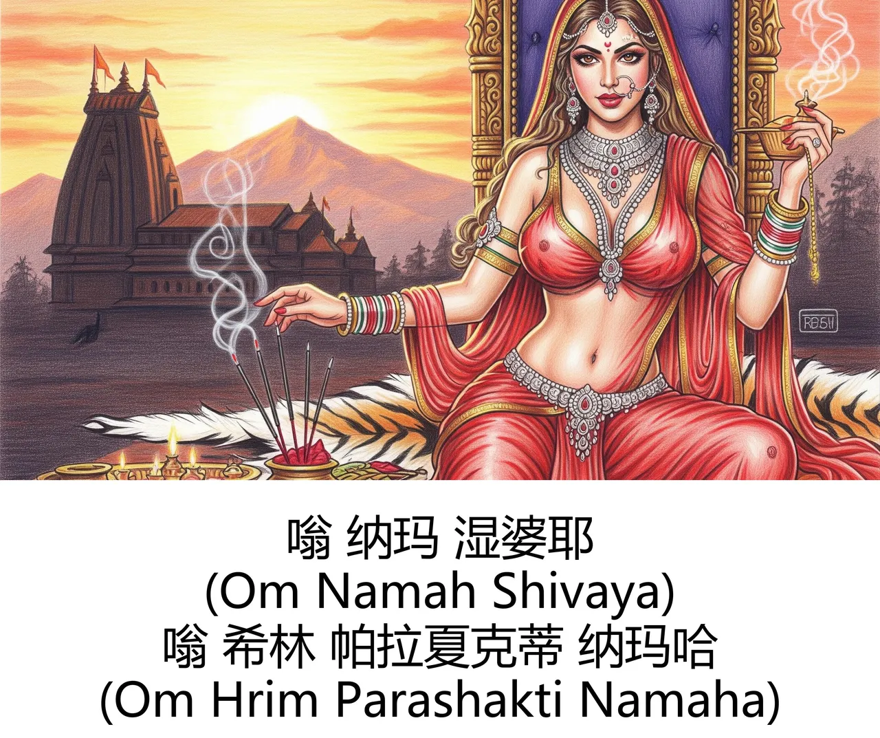 -Gen Divine Visions Hindu Goddesses Collection Durga, Saraswati, Kaliand Shivas Great Illusion Art - Image 59