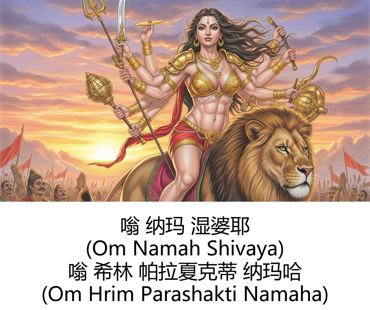 -Gen Divine Visions Hindu Goddesses Collection Durga, Saraswati, Kaliand Shivas Great Illusion Art - Image 6