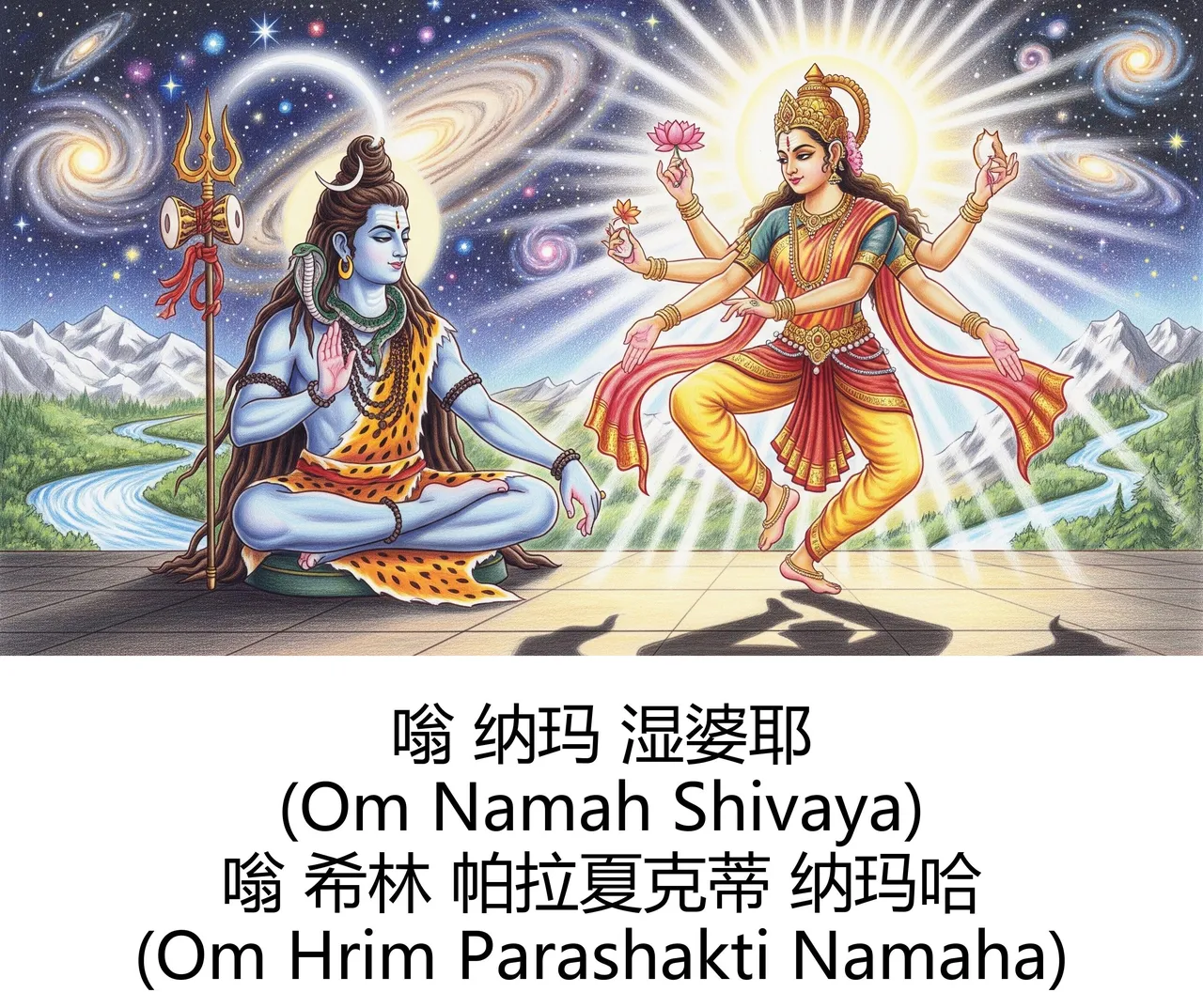 -Gen Divine Visions Hindu Goddesses Collection Durga, Saraswati, Kaliand Shivas Great Illusion Art - Image 66