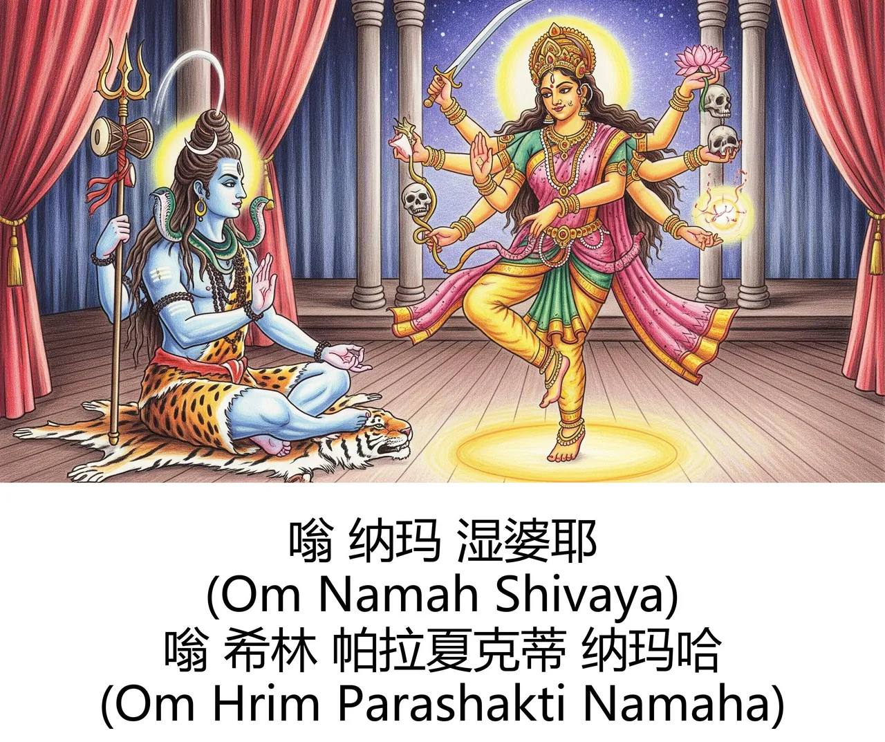 -Gen Divine Visions Hindu Goddesses Collection Durga, Saraswati, Kaliand Shivas Great Illusion Art - Image 67