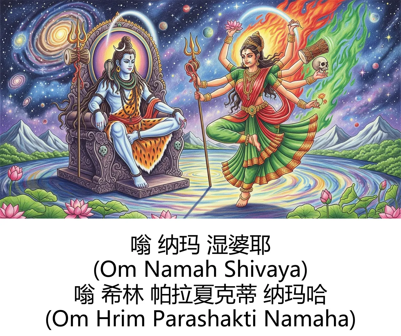 -Gen Divine Visions Hindu Goddesses Collection Durga, Saraswati, Kaliand Shivas Great Illusion Art - Image 68