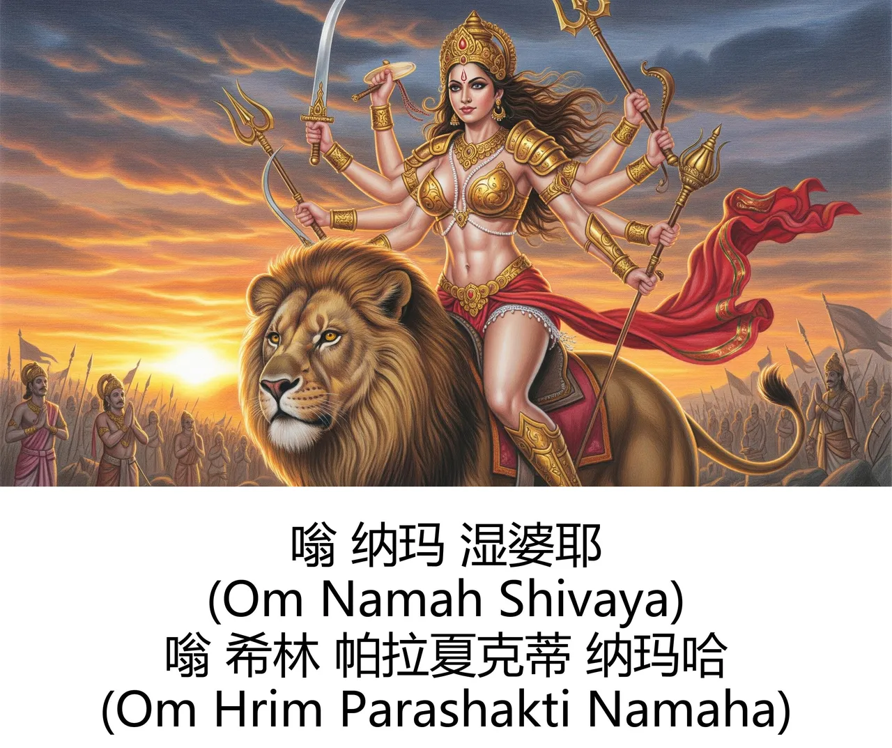 -Gen Divine Visions Hindu Goddesses Collection Durga, Saraswati, Kaliand Shivas Great Illusion Art - Image 7