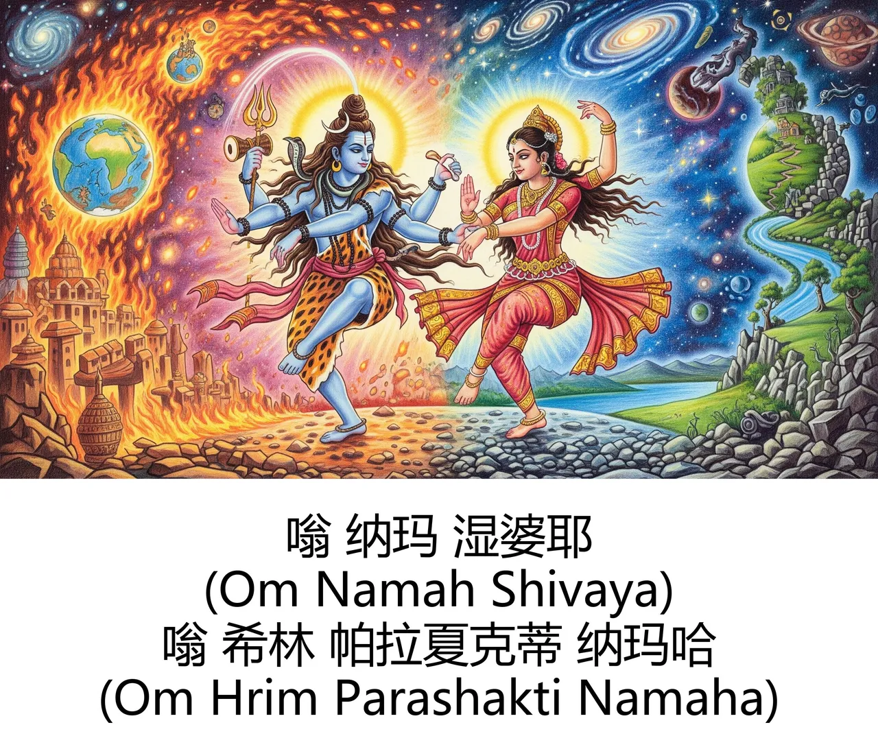 -Gen Divine Visions Hindu Goddesses Collection Durga, Saraswati, Kaliand Shivas Great Illusion Art - Image 74