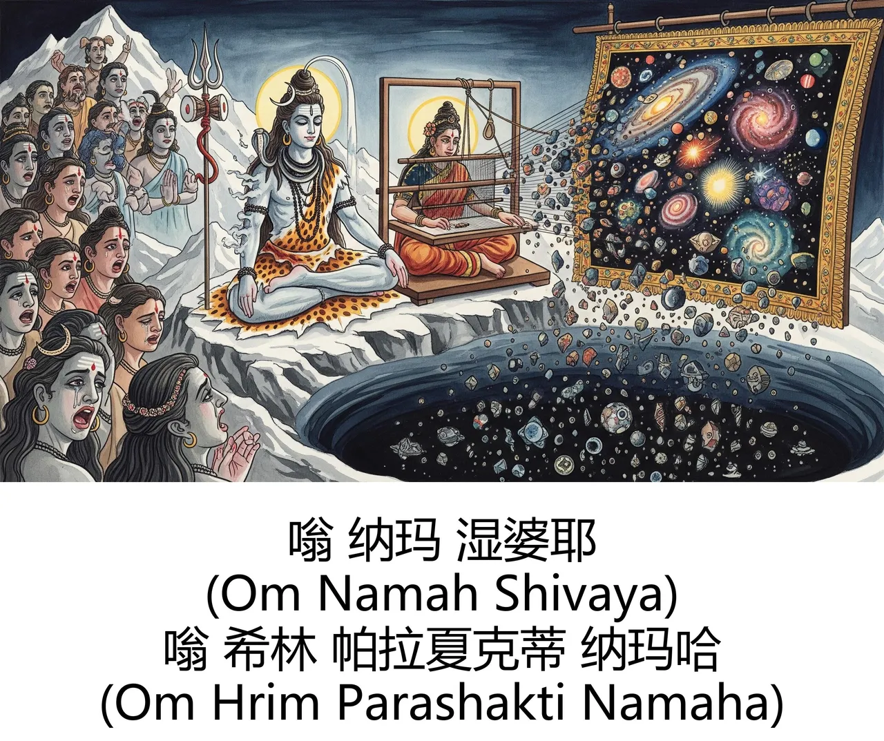 -Gen Divine Visions Hindu Goddesses Collection Durga, Saraswati, Kaliand Shivas Great Illusion Art - Image 78