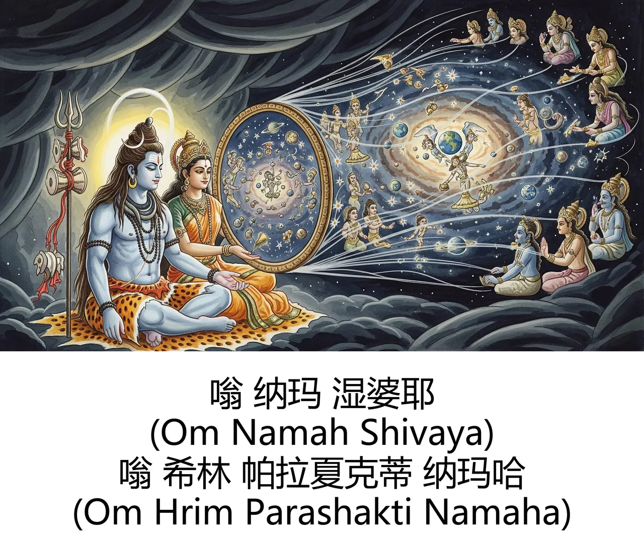 -Gen Divine Visions Hindu Goddesses Collection Durga, Saraswati, Kaliand Shivas Great Illusion Art - Image 82