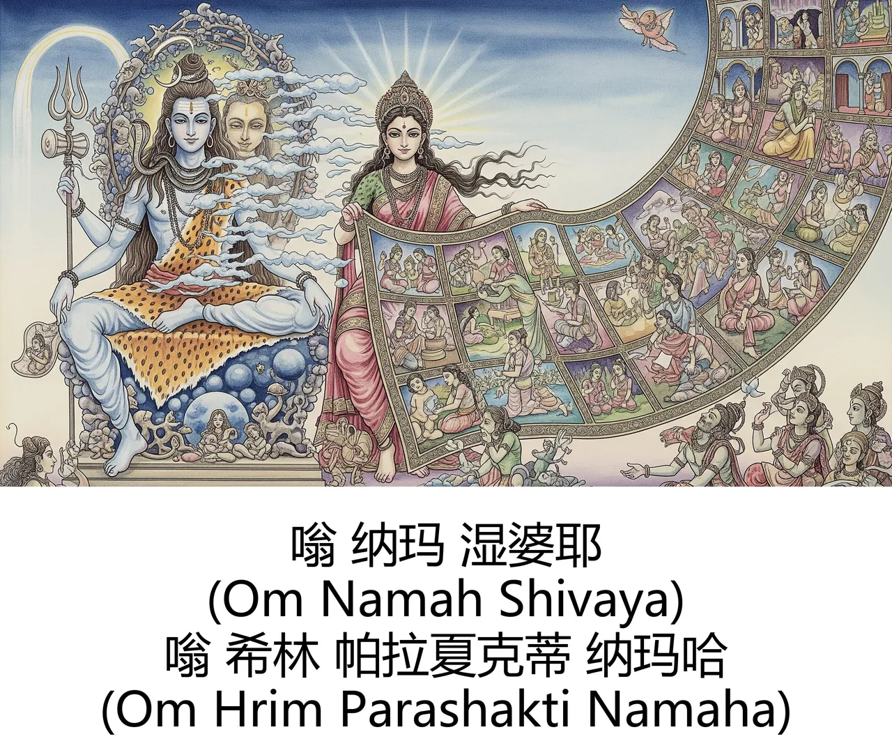 -Gen Divine Visions Hindu Goddesses Collection Durga, Saraswati, Kaliand Shivas Great Illusion Art - Image 85