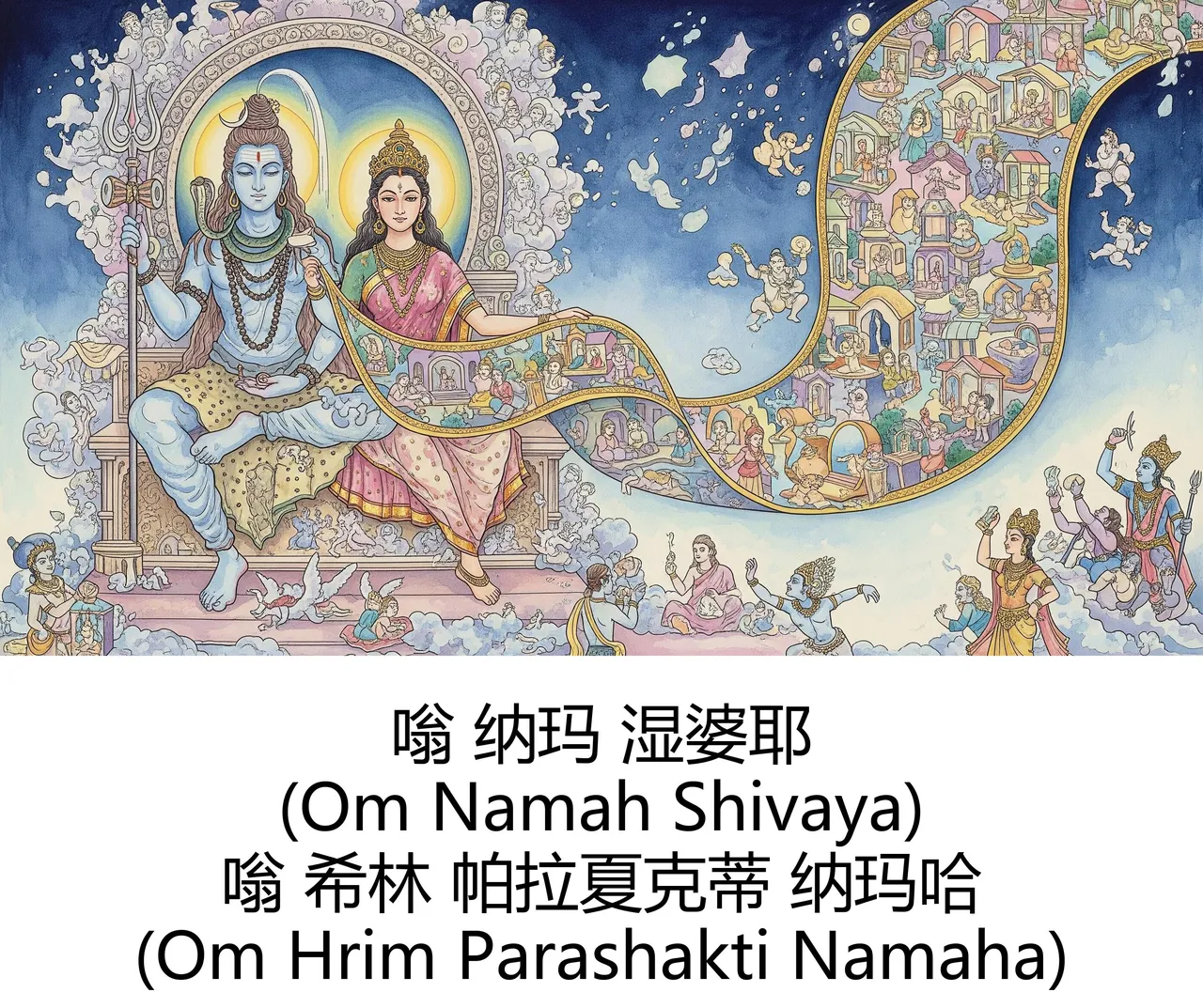 -Gen Divine Visions Hindu Goddesses Collection Durga, Saraswati, Kaliand Shivas Great Illusion Art - Image 88