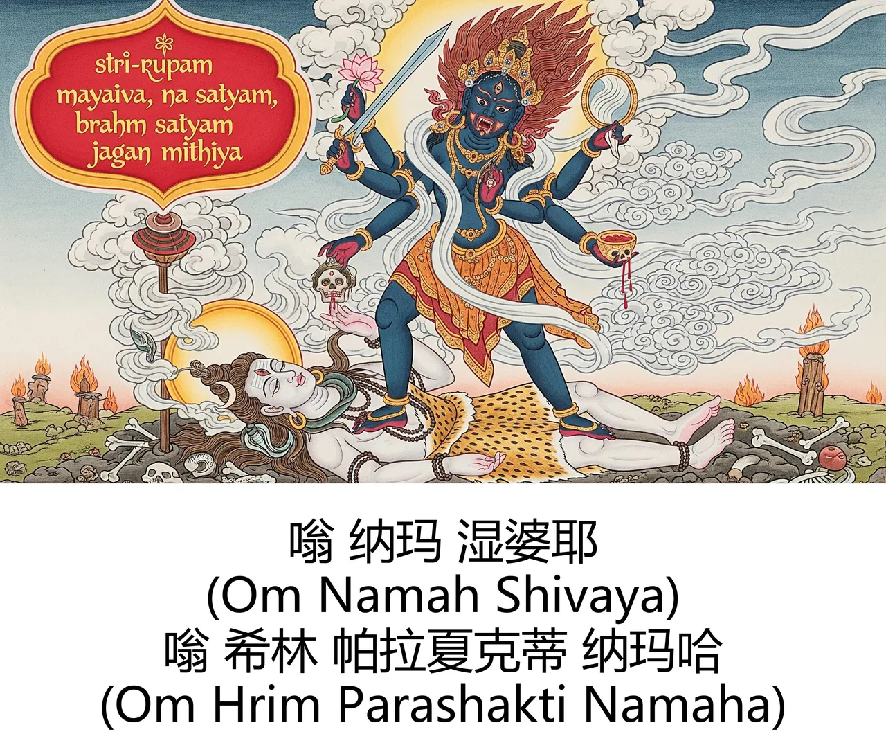 -Gen Divine Visions Hindu Goddesses Collection Durga, Saraswati, Kaliand Shivas Great Illusion Art - Image 93