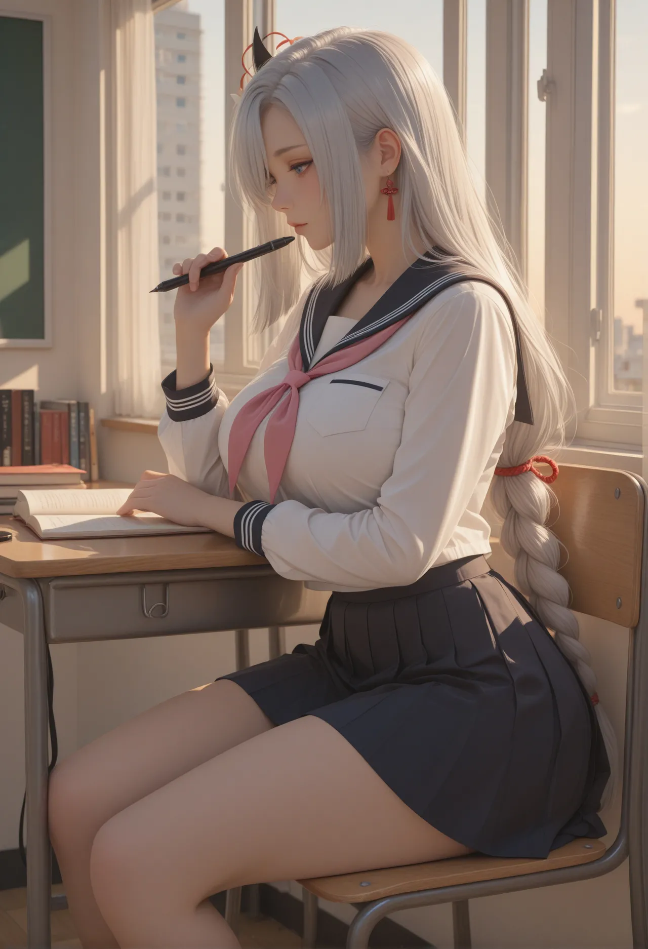 原神Genshin Impact-申鹤的堕落-5The Fall of Shenhe 5AI - Image 76