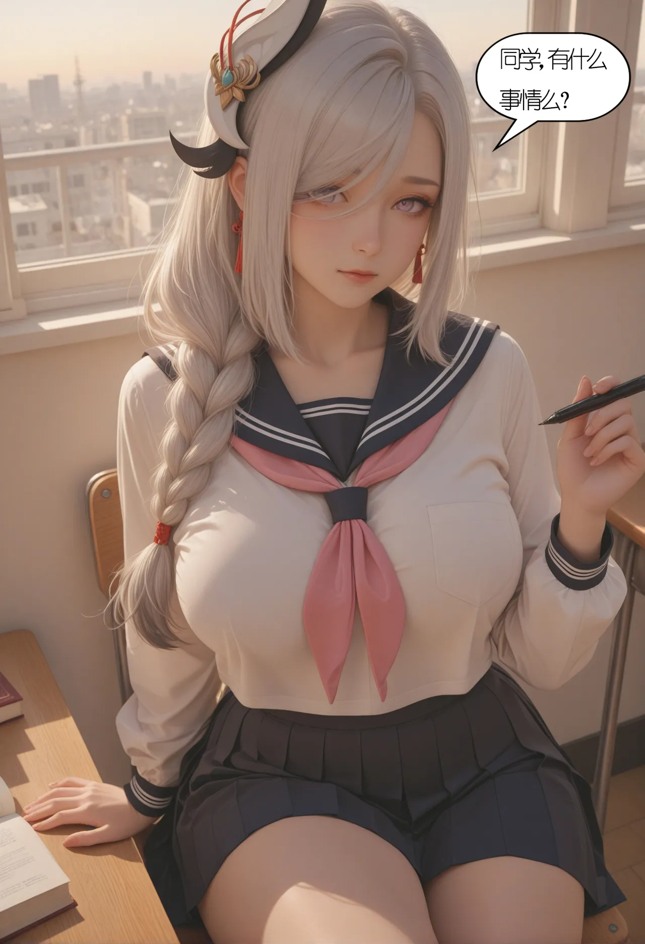 原神Genshin Impact-申鹤的堕落-5The Fall of Shenhe 5AI - Image 79