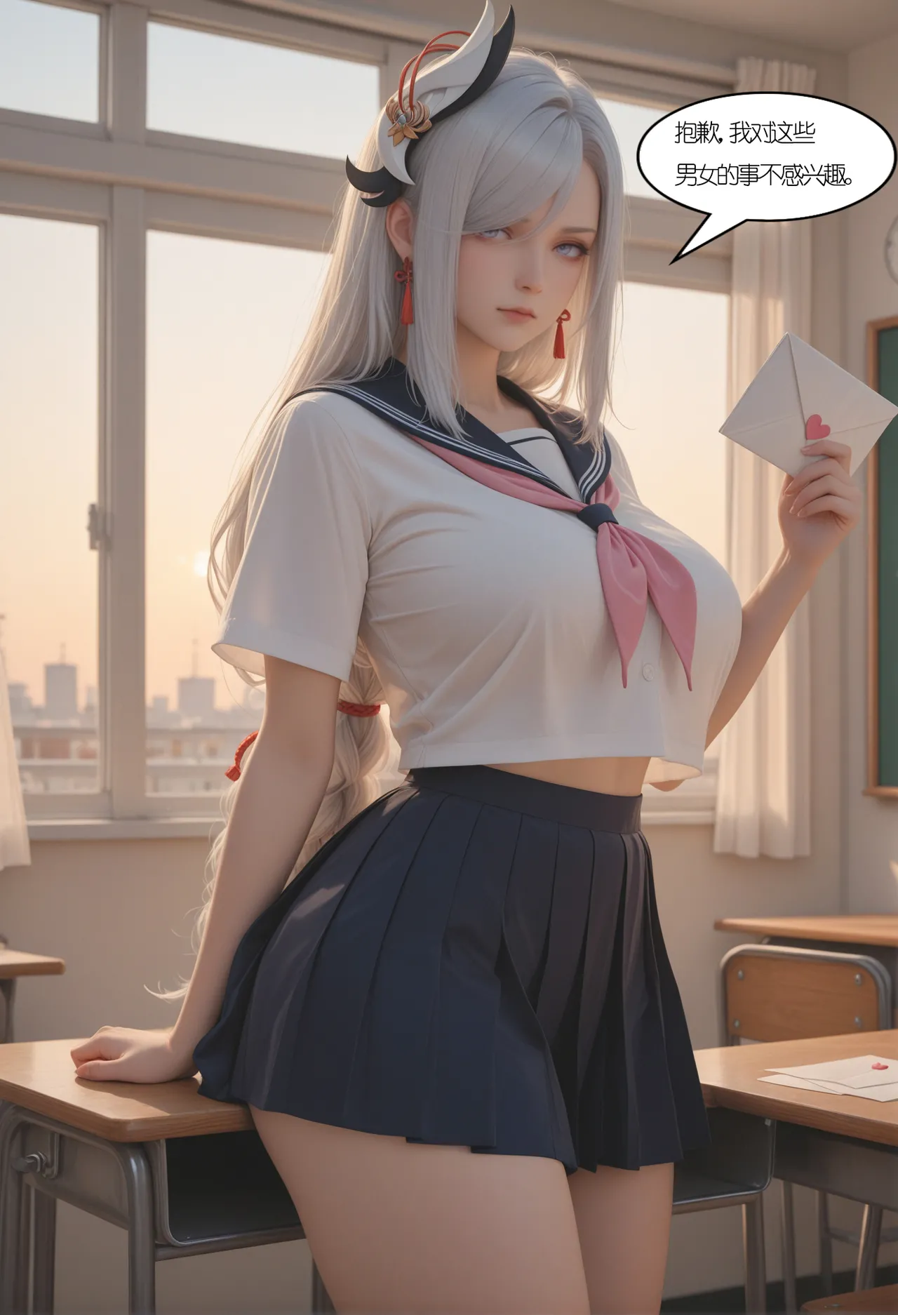 原神Genshin Impact-申鹤的堕落-5The Fall of Shenhe 5AI - Image 81