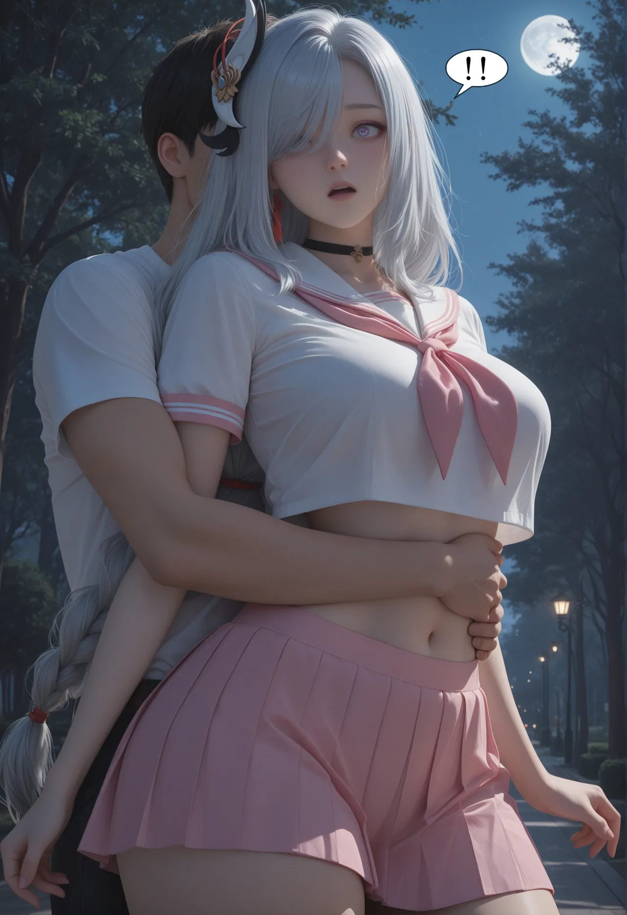 原神Genshin Impact-申鹤的堕落-5The Fall of Shenhe 5AI - Image 9