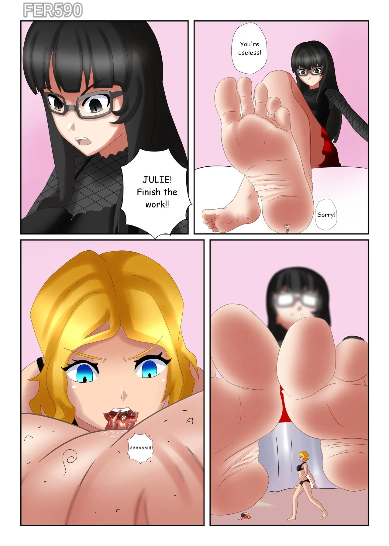 Giantess Beatrice Twitter Gallery only drawings - Image 20